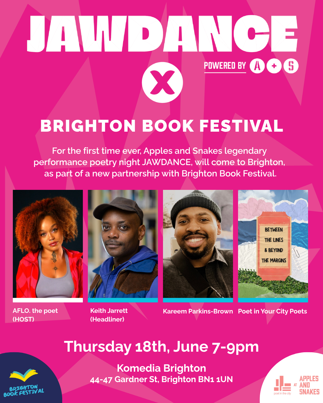 JAWDANCE X Brighton Book Festival