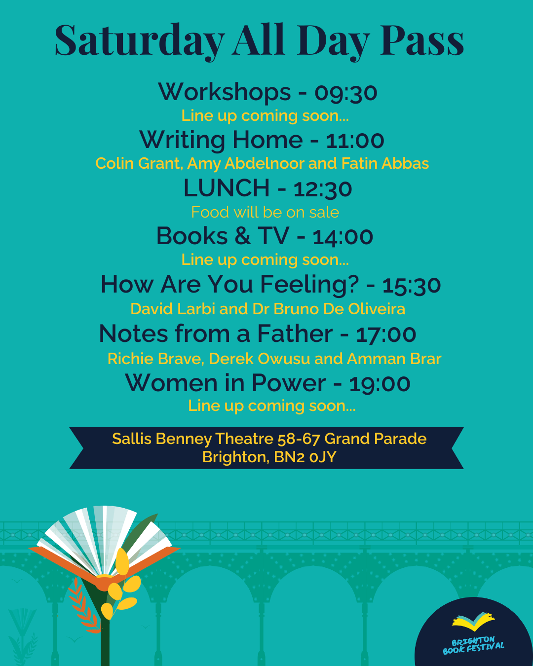 Saturday All Day Pass