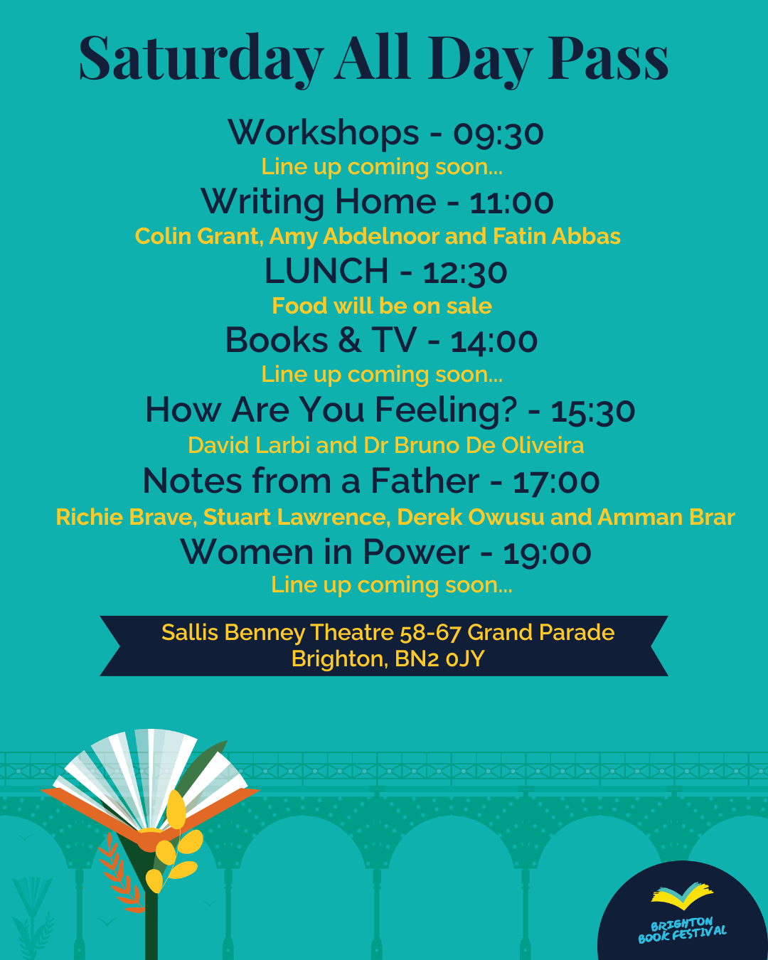 Saturday All Day Pass