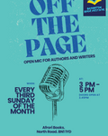Off The Page: Open Mic for Authors and Writers